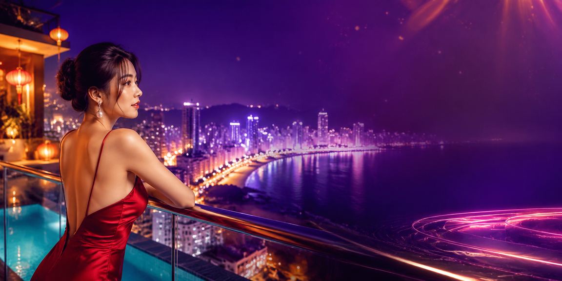 Người chơi Nha Trang trải nghiệm cá cược bóng đá với đèn neon về đêm