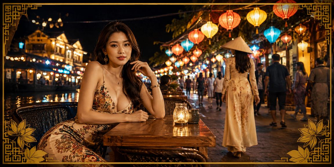 Người chơi Phú Quốc thưởng thức slot game bên ly cà phê buổi sáng